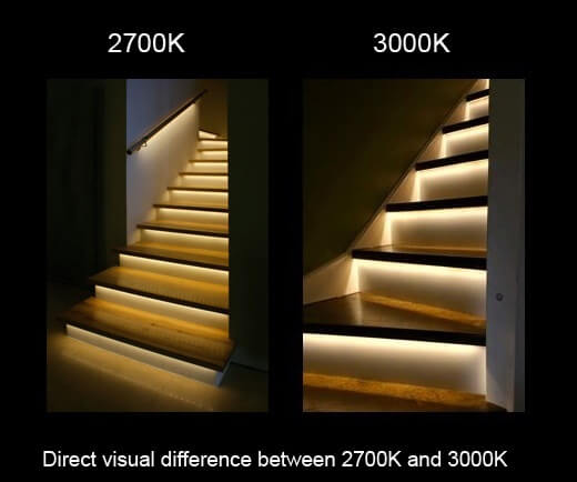 Luce LED Bianco Caldo: Meglio 2.700K, 3.000K o 3.500K ? Scopri le  differenze! - LEDdiretto