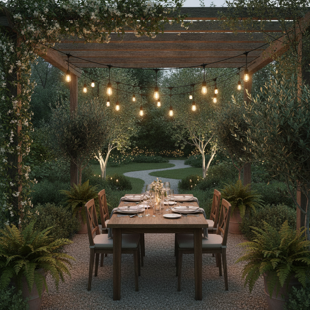Catenarie e catene luminose LED