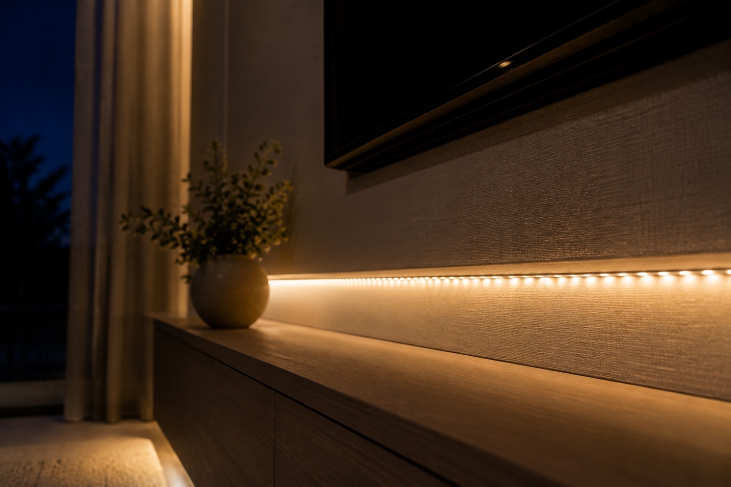Illuminazione con strisce LED visibili: un errore da evitare